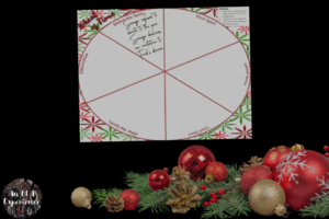 A wheel of time is pictured as an example lesson for A Christmas Carol.