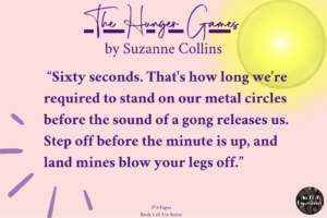 An excerpt from Collins's The Hunger Games is quoted.